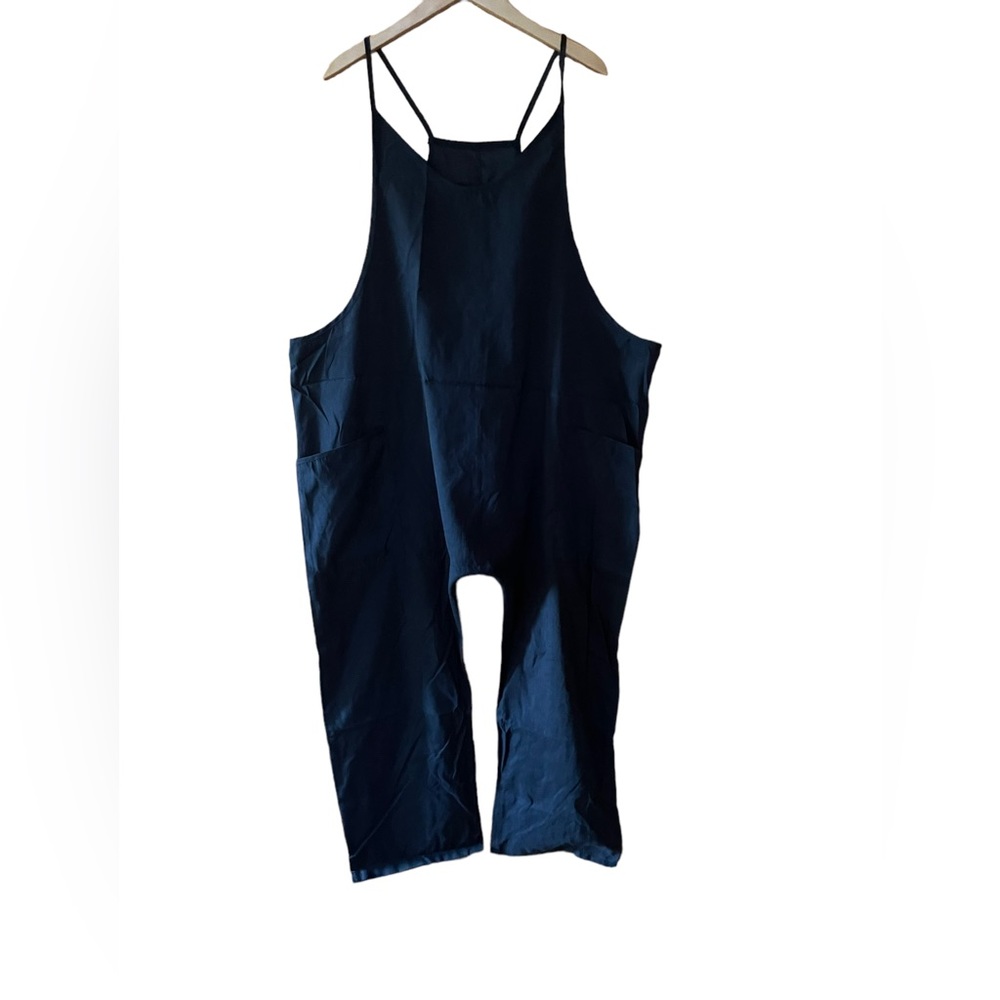 NWT Unknown Source Black Baggy, Wide Leg Jumpsuit